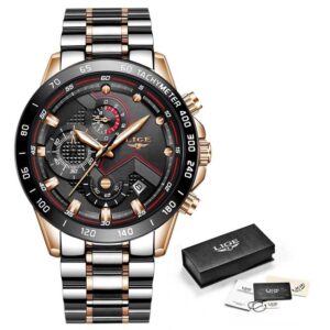 rose-gold-black