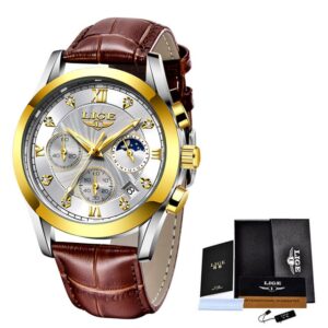 gold-white-leather