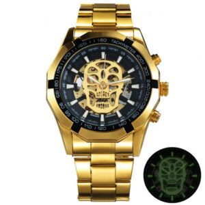 skull-gold-black