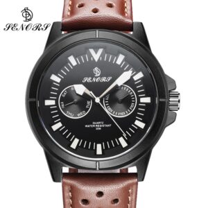 Hodinky montre Quartz pour homme marque de luxe style militaire Steampunk sport 2017