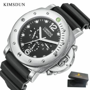 KIMSDUN montre classique de luxe pour hommes grande montre de sport m canique automatique bracelet en