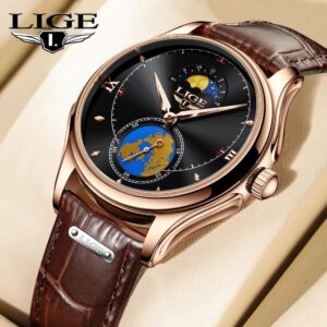 « LIGE Luxe: Montre étanche, lumineuse et élégante pour hommes 2021 » "LIGE Luxe: Montre étanche, lumineuse et élégante pour hommes 2021"