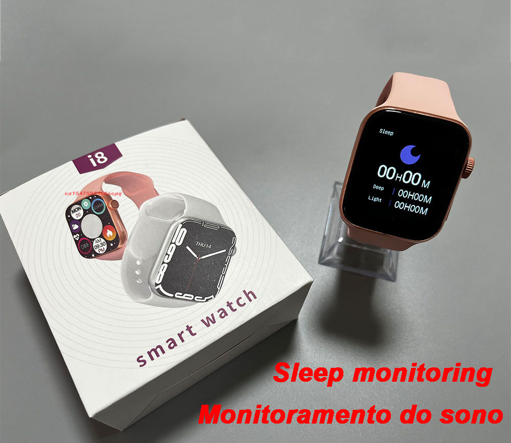 Montre connectée I8 pour hommes et femmes, bracelet de sport, d’activité physique, PK W27 pro DT7 MAX hw28 X8 MAX, Original, 2022 Montre connectée I8 pour hommes et femmes, bracelet de sport, d'activité physique, PK W27 pro DT7 MAX hw28 X8 MAX, Original, 2022 – Image 5