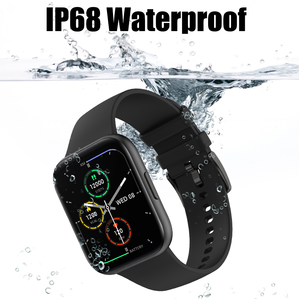 SHSWEE – montre connectée P25 pour Android et Ios, bracelet de Sport, moniteur d’activité physique, étanche IP68, écran tactile, 2022 SHSWEE – montre connectée P25 pour Android et Ios, bracelet de Sport, moniteur d'activité physique, étanche IP68, écran tactile, 2022 – Image 3