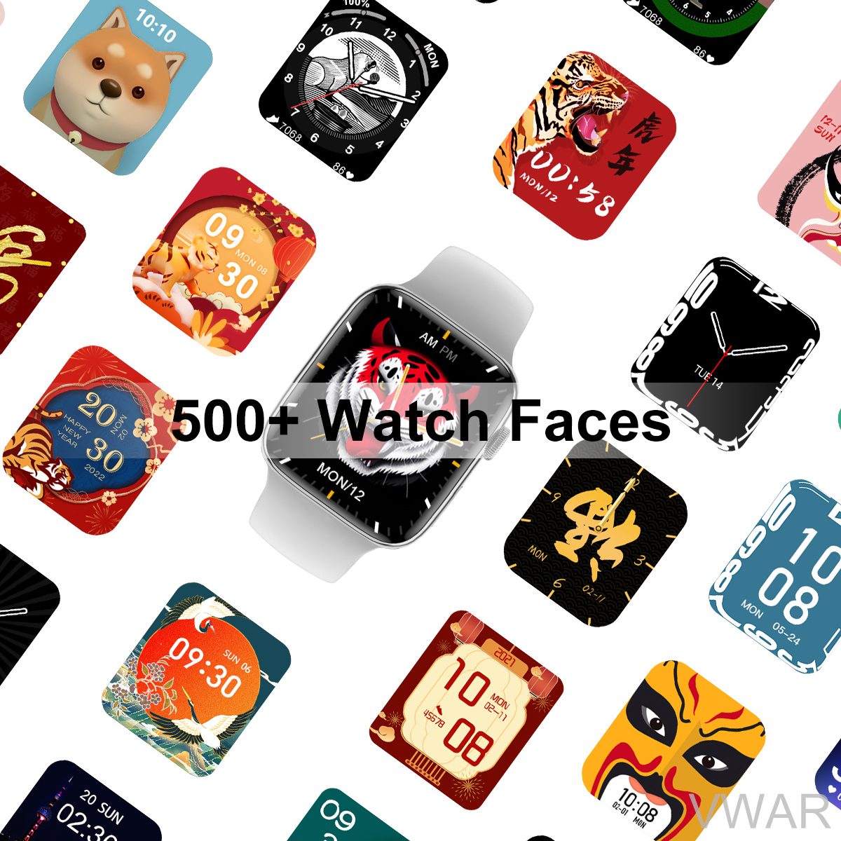 Vwar – montre connectée DT7 MAX série 7 pour IOS et Xiaomi, bracelet électronique, avec écran infini de 1.9 pouces, NFC, GPS, Bluetooth, appel, 45mm, pour hommes femmes Vwar – montre connectée DT7 MAX série 7 pour IOS et Xiaomi, bracelet électronique, avec écran infini de 1.9 pouces, NFC, GPS, Bluetooth, appel, 45mm, pour hommes femmes – Image 6