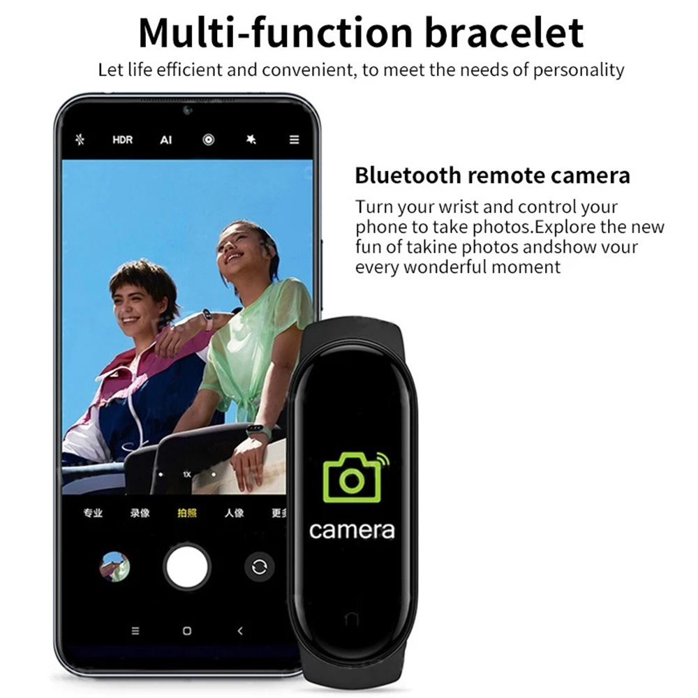 Xiaomi – montre connectée Band M6 pour hommes et femmes, étanche, moniteur d’activité physique, de fréquence cardiaque et de sommeil, pour Android et IOS Xiaomi – montre connectée Band M6 pour hommes et femmes, étanche, moniteur d'activité physique, de fréquence cardiaque et de sommeil, pour Android et IOS – Image 4