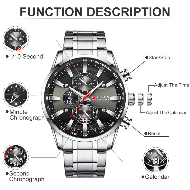 « Vigor 2023: Montre-bracelet Militaire pour Homme Luxe Grandeur » "Vigor 2023: Montre-bracelet Militaire pour Homme Luxe Grandeur" – Image 4