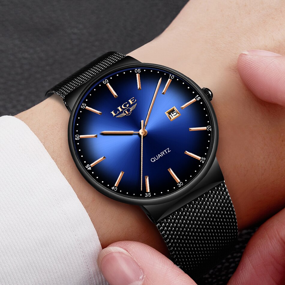 « Voyager » – Montre de luxe décontractée pour hommes, étanche et à la mode. "Voyager" - Montre de luxe décontractée pour hommes, étanche et à la mode. – Image 5