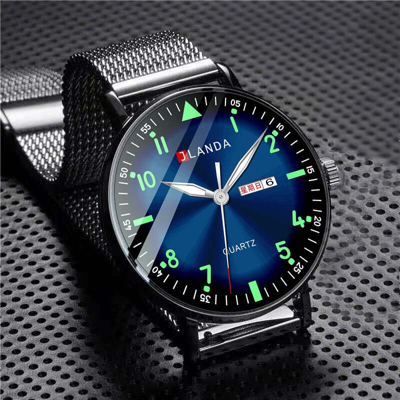 « Time Master 6mm: Montres Ultra-minces en Acier Inoxydable pour Hommes » "Time Master 6mm: Montres Ultra-minces en Acier Inoxydable pour Hommes" – Image 3