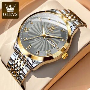 OLEVS 6630: Montre Luxe Automatique pour Hommes Business Étanche & Lumineuse. OLEVS 6630: Montre Luxe Automatique pour Hommes Business Étanche & Lumineuse.