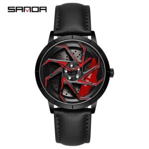 leather-black-red