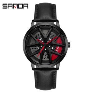 leather-black-red