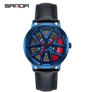 leather-blue-red