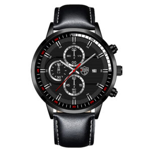 leather-black-silver