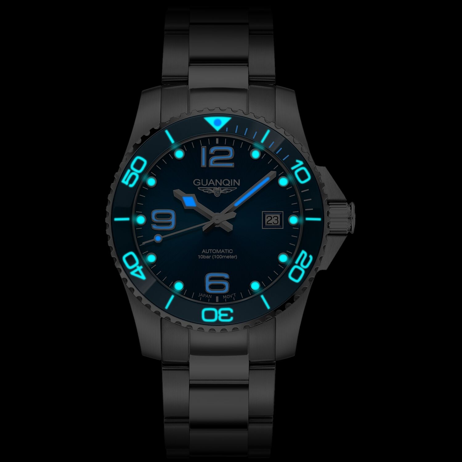 « Guanqin Grandeur: Luxe et étanche pour hommes modernes! » "Guanqin Grandeur: Luxe et étanche pour hommes modernes!" – Image 5