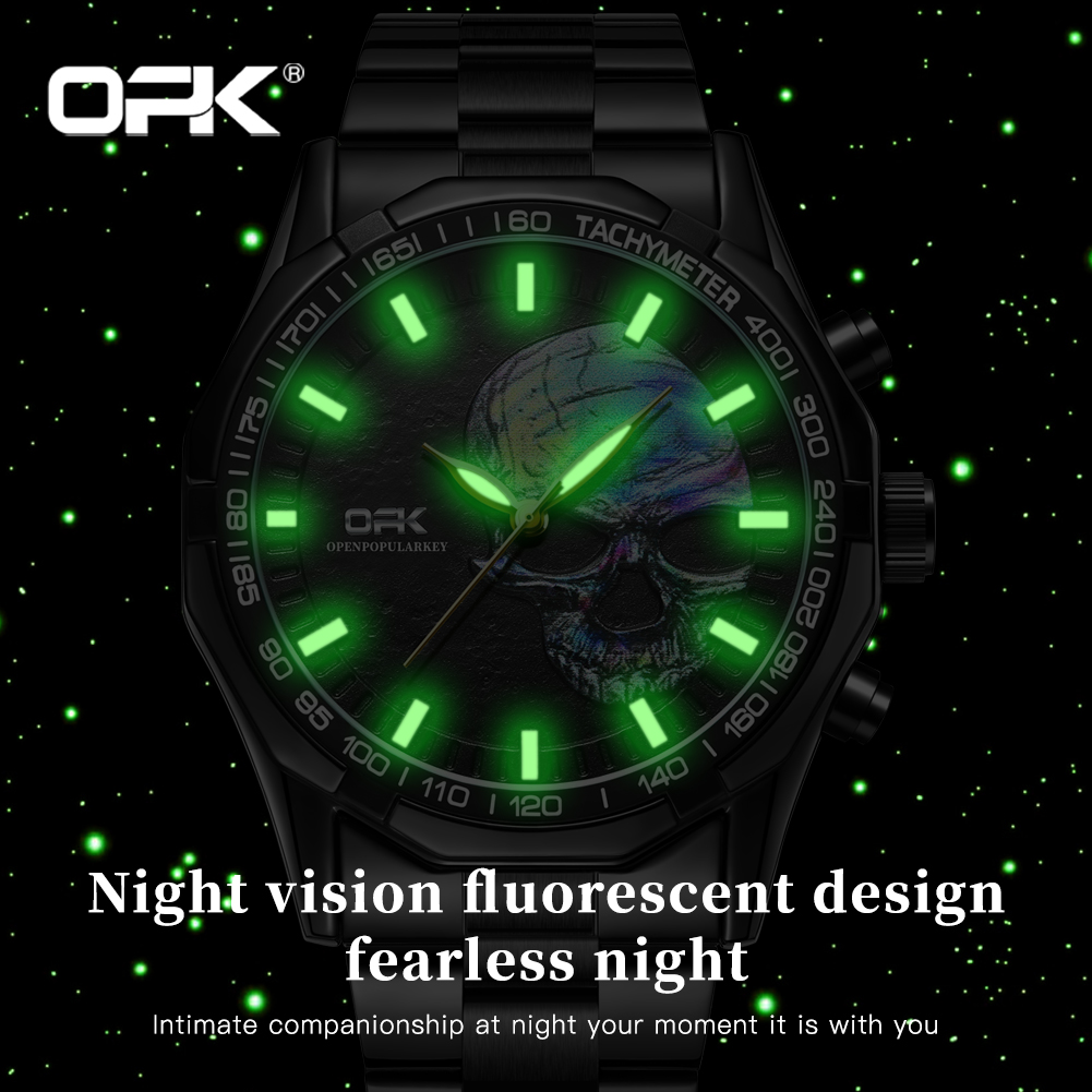 « Skull-Time »: Montre Personnalisée pour Homme, Étanche, Luxe et Originale. "Skull-Time": Montre Personnalisée pour Homme, Étanche, Luxe et Originale. – Image 4