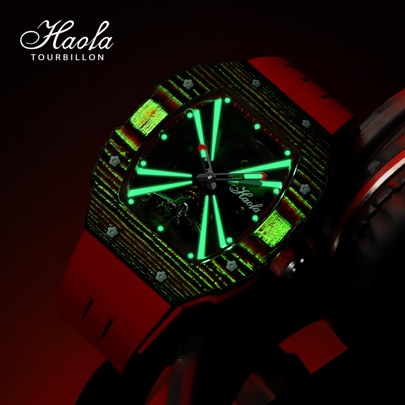 « Eternité Tourbillon – Montre luxueuse pour homme avec mouvement mécanique & saphir » "Eternité Tourbillon - Montre luxueuse pour homme avec mouvement mécanique & saphir" – Image 3