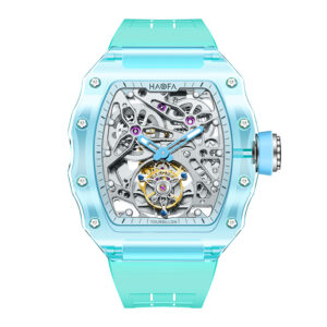 "SkyRider Tourbillon: Montre Creuse et Étanche pour Homme"