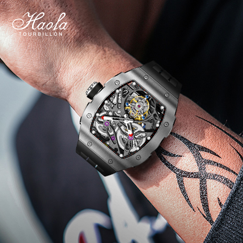 « TimeMaster 1908: Montre Tourbillon de Luxe pour Homme » "TimeMaster 1908: Montre Tourbillon de Luxe pour Homme" – Image 3