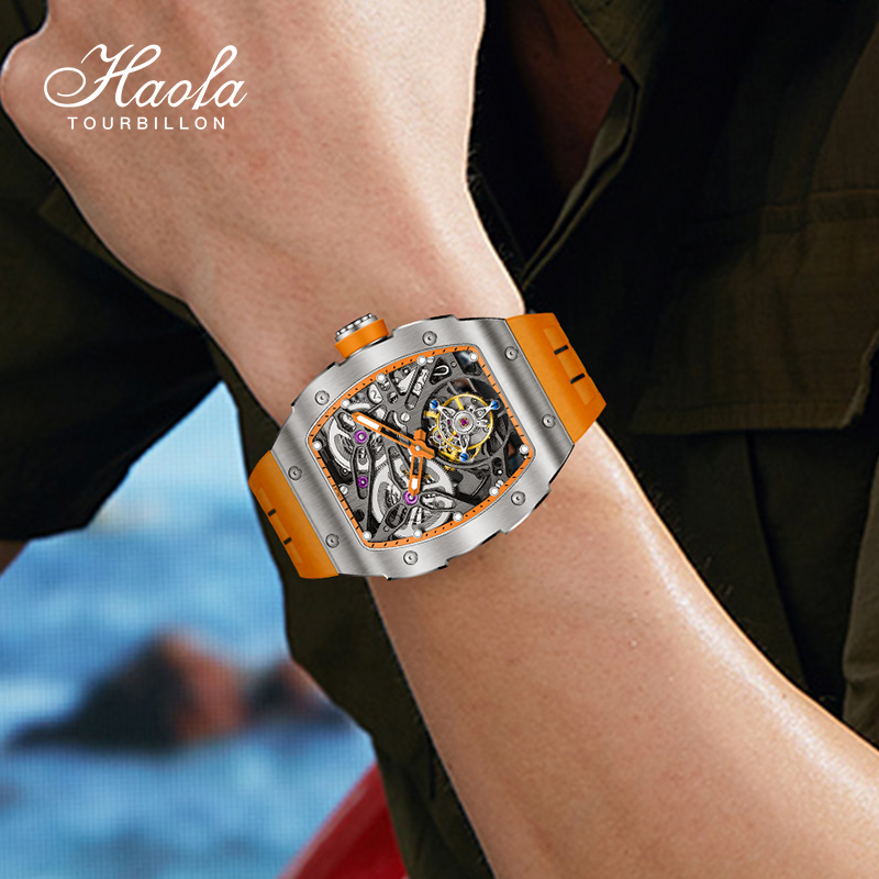 « TimeMaster 1908: Montre Tourbillon de Luxe pour Homme » "TimeMaster 1908: Montre Tourbillon de Luxe pour Homme" – Image 4