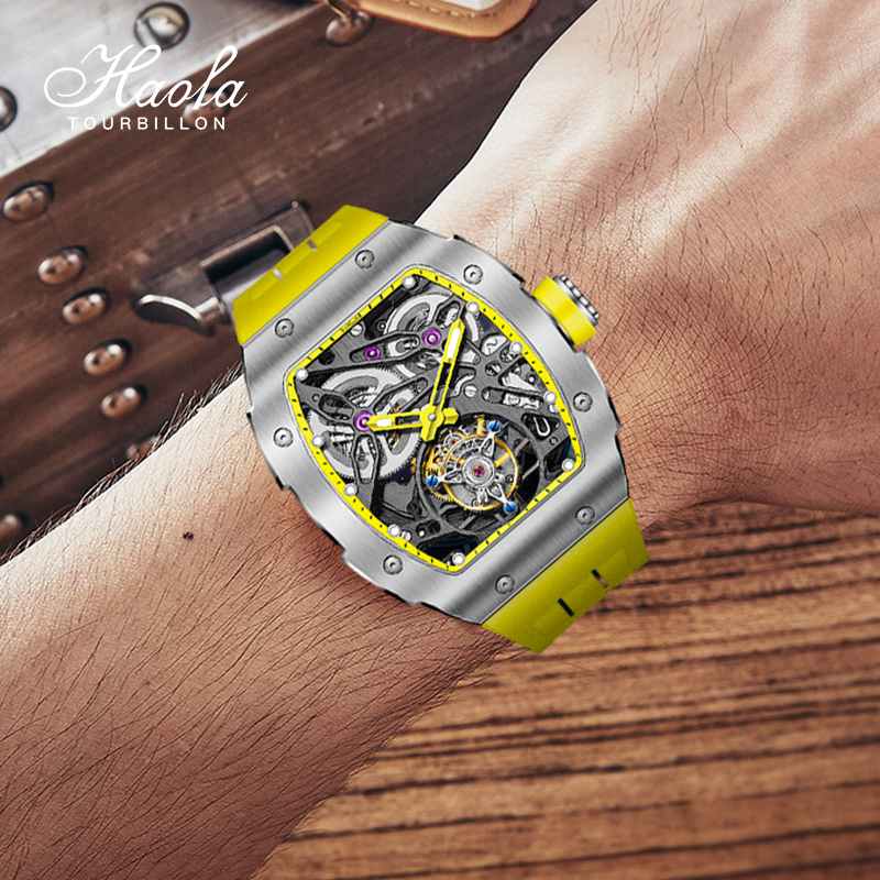 « TimeMaster 1908: Montre Tourbillon de Luxe pour Homme » "TimeMaster 1908: Montre Tourbillon de Luxe pour Homme" – Image 6