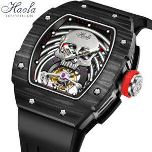 "Tourbillon Carbon Lumineux: Haofa pour homme"