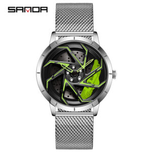 mesh-silver-green