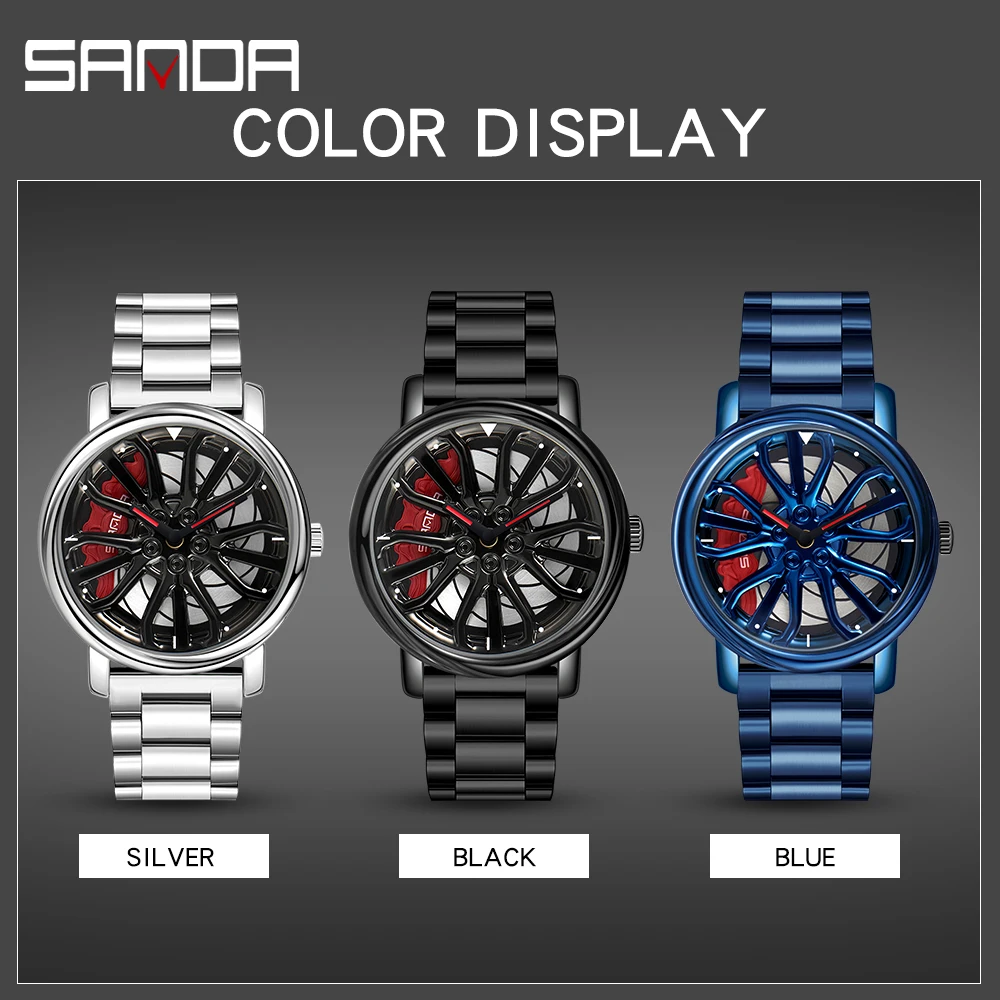 Montre jante de voiture kf Hb0f8ddd67b0a478f95138f39bd339761W