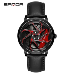 leather-black-red