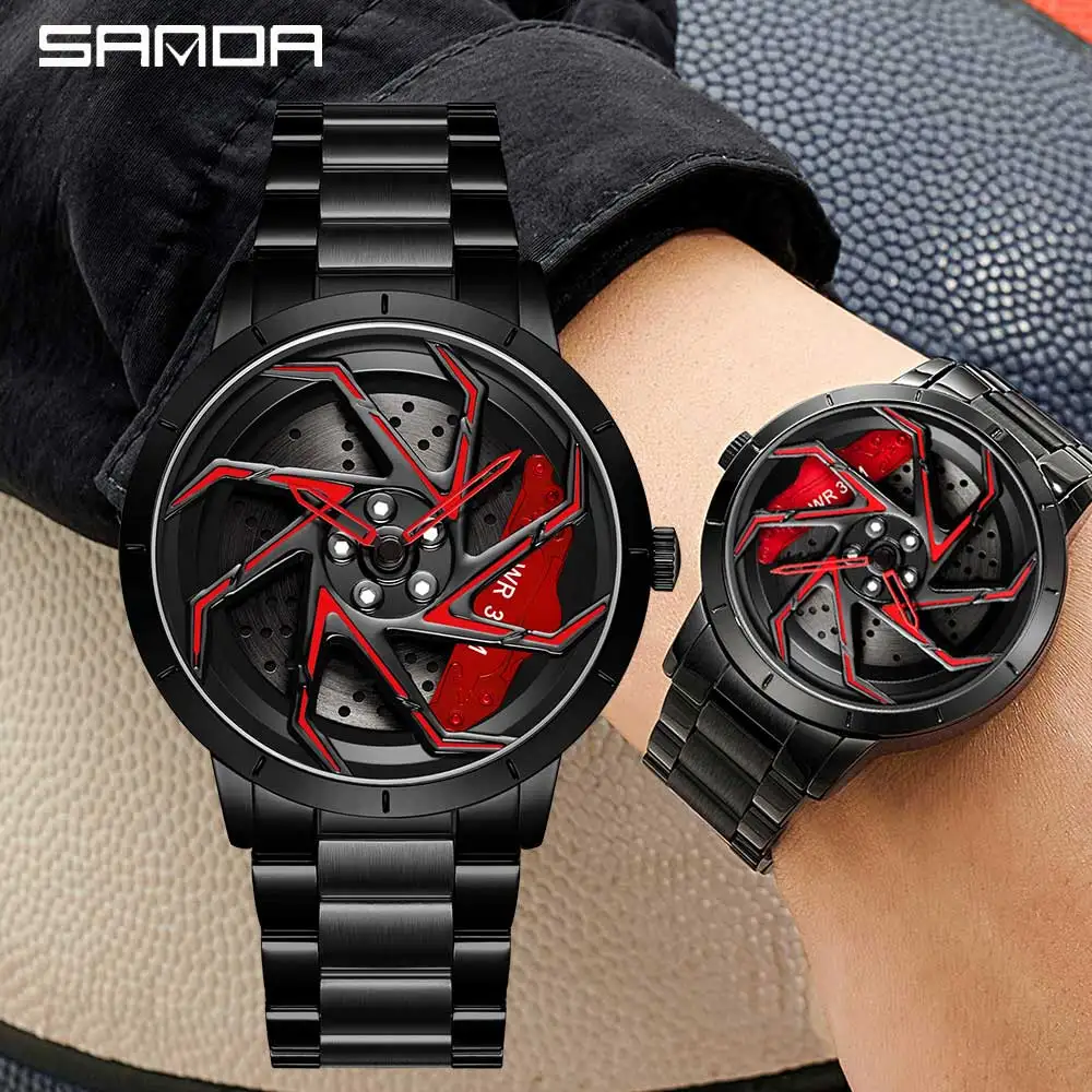 Montre jante de voiture kf S8534eeeb5d964896ab66b6a195570649z