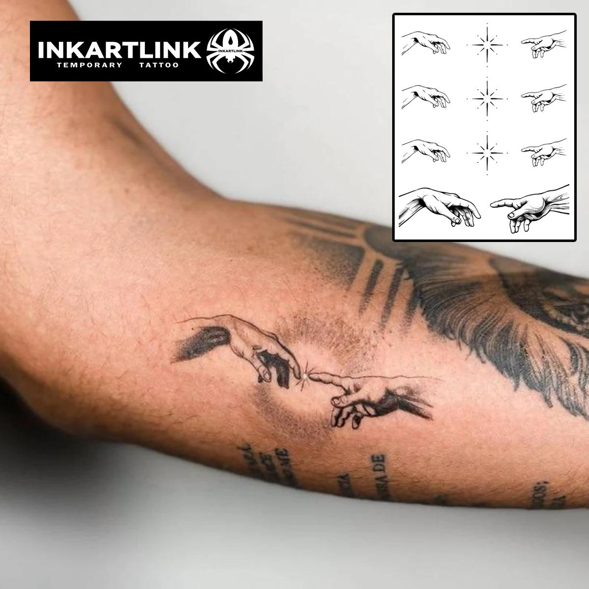 Tatouage temporaire pour aider les mains, dure jusqu’à 15 jours, autocollant magique semi-continu étanche, nouvelle technologie kf Scd2c152b0a954f6b9324d68b08b468a2z 1