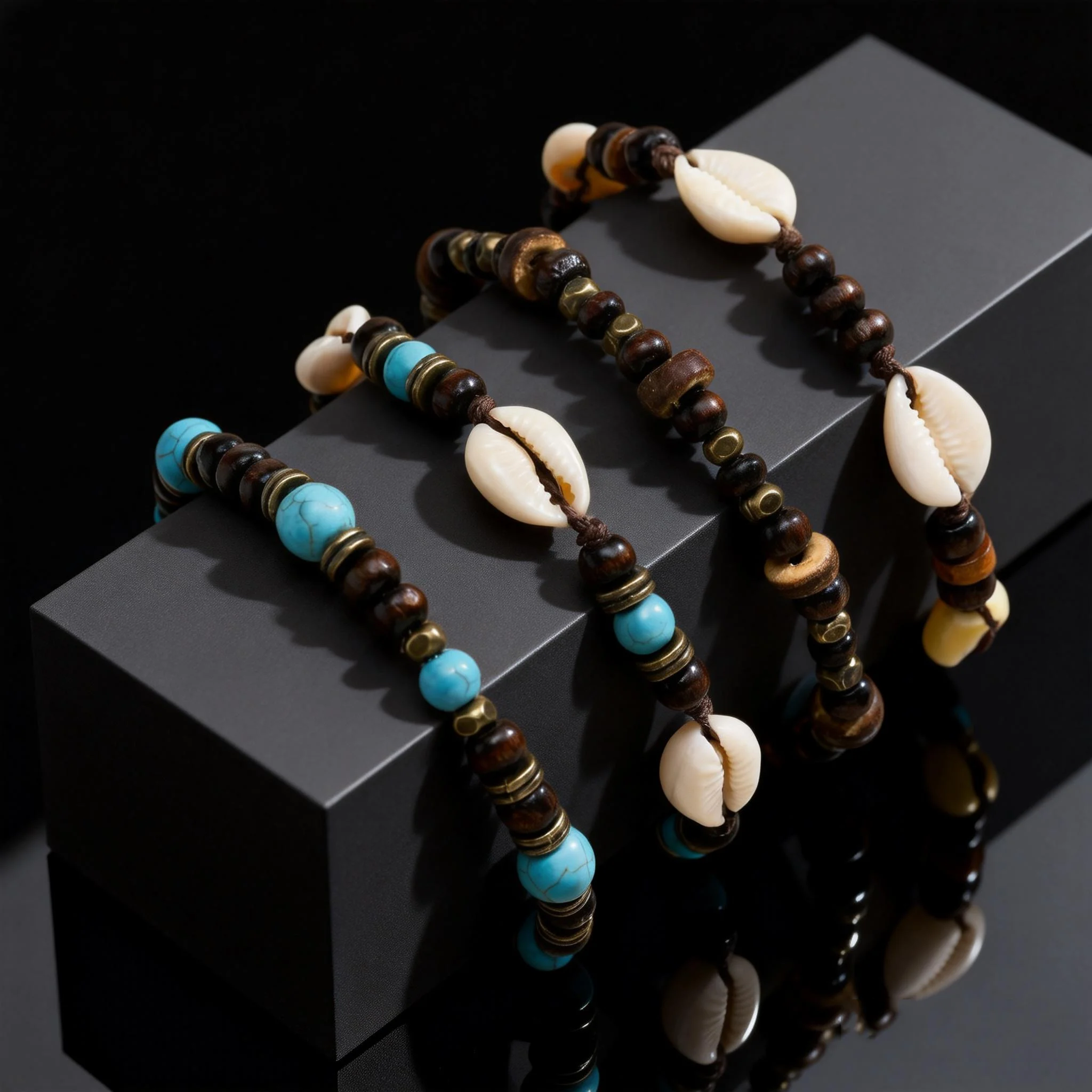Ensemble de 2 bracelets ajustables en corde tressée avec perles de coquillage et coquille de noix de coco pour hommes, bijoux de mode océanique et de plage, cadeaux kf Se8a260c5add94b14a99be6d21406c0c4Q